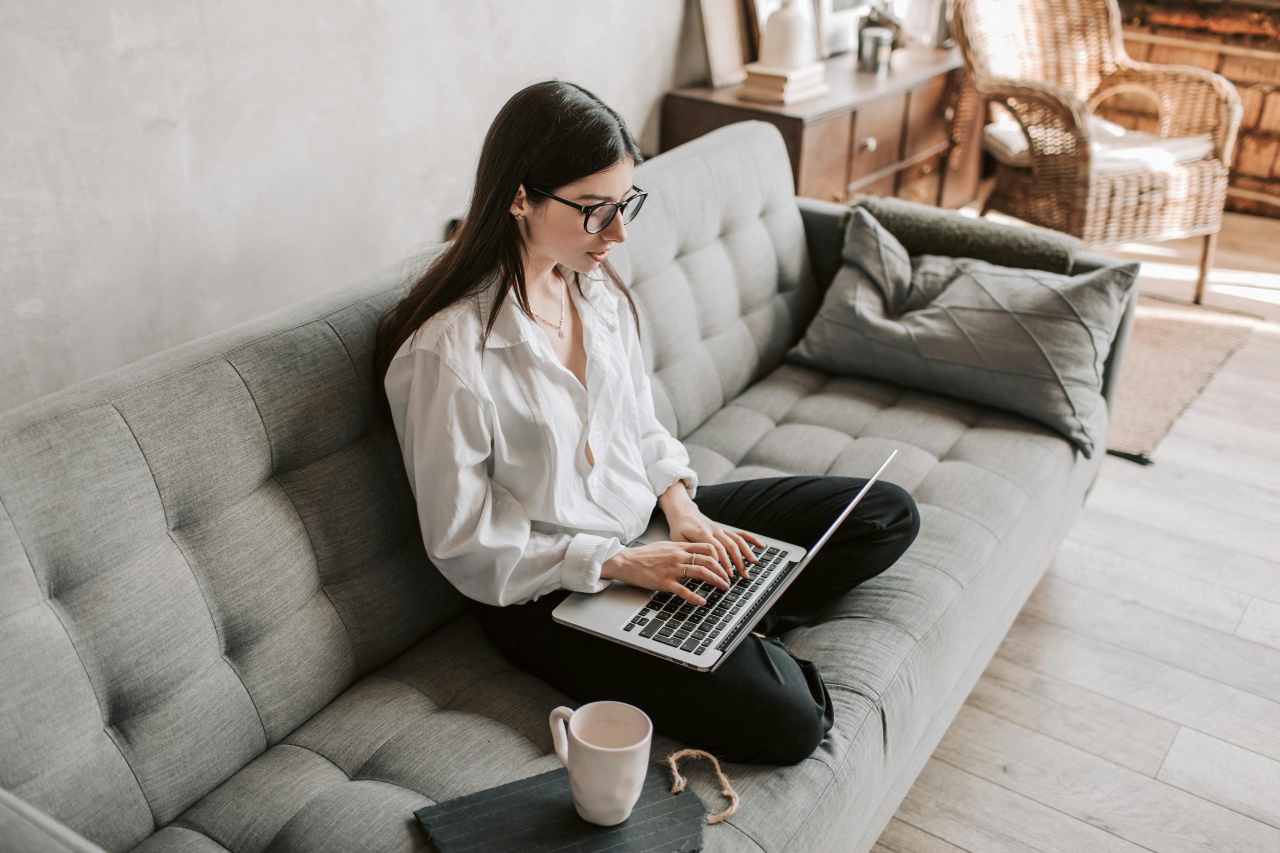 Picture of Girl with Laptop